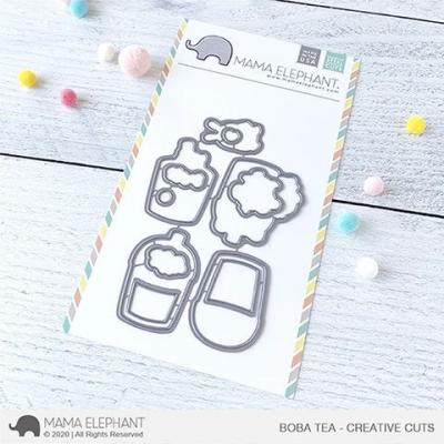 Mama Elephant Creative Cuts - Boba Tea